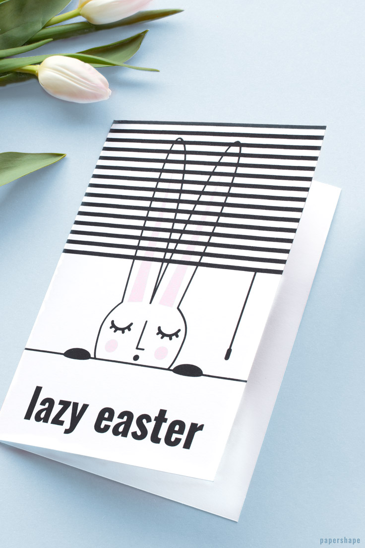 Easter greetings cards / PaperShape  #osterdeko #ostereier #ostern #diy #papercraft