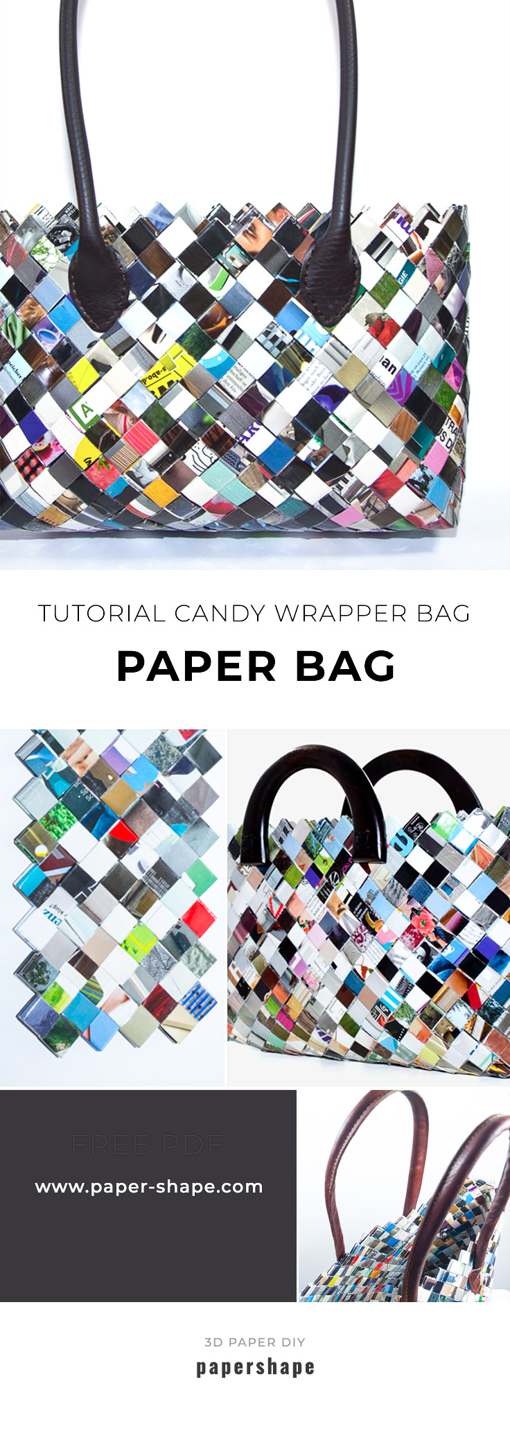 DIY Large Candy Wrapper Purse Instruction Guide PDF Download Tutorial to  Make Novelty Purses Using Recycled Wrappers That YOU Collect - Etsy |  Handtasche nähen, Taschen nähen, Taschen selber nähen